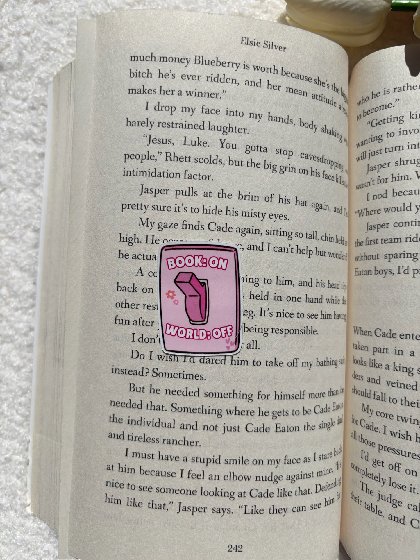 Books On World Off Sticker