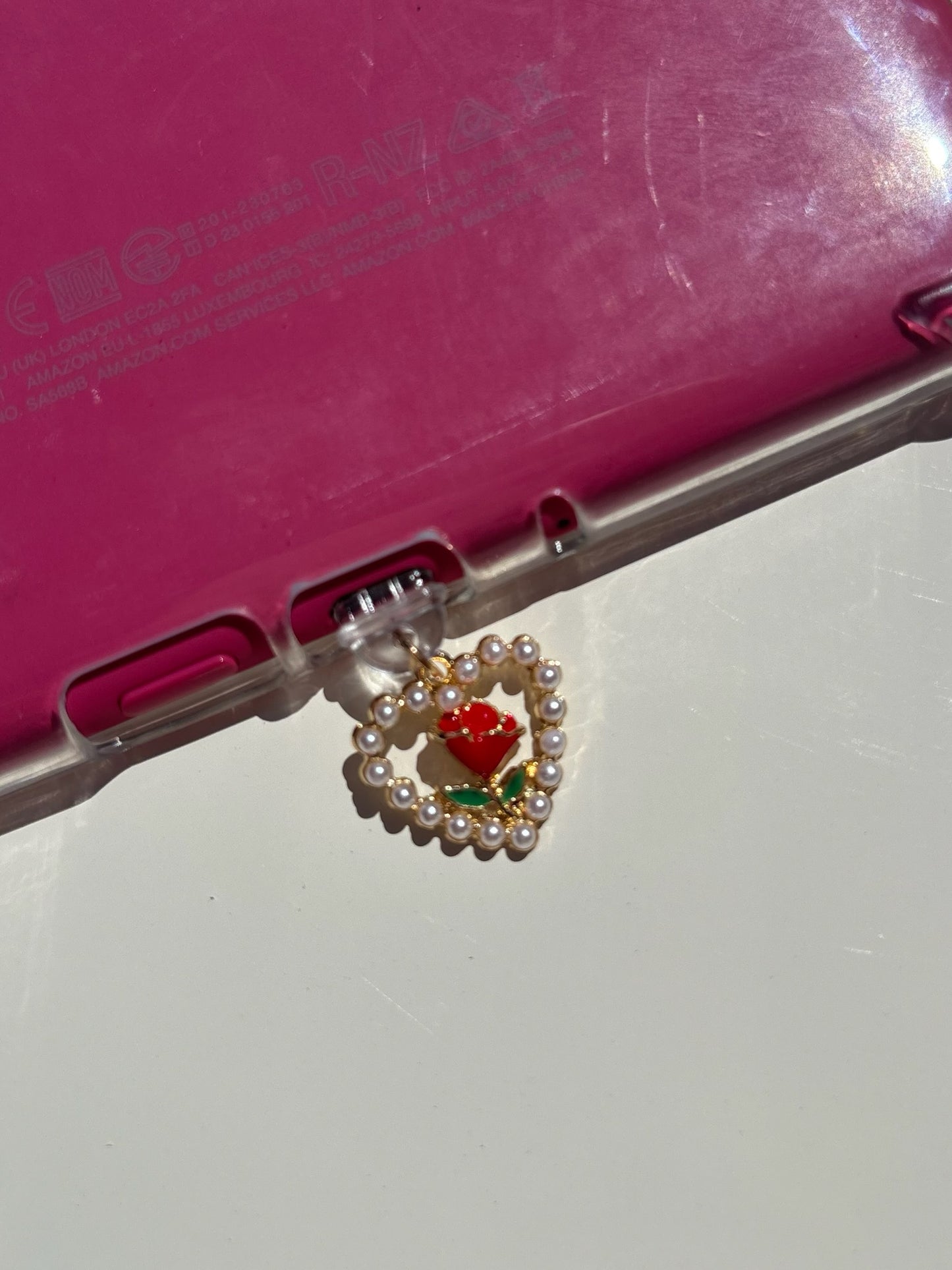 Rose Heart Dustplug