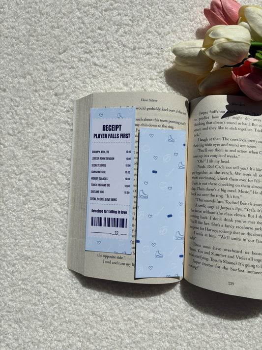 Player Falls First Receipt