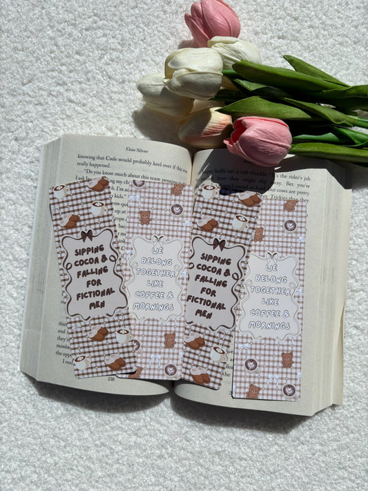 Cozy Coffee Bookmark Bundle & Individuals