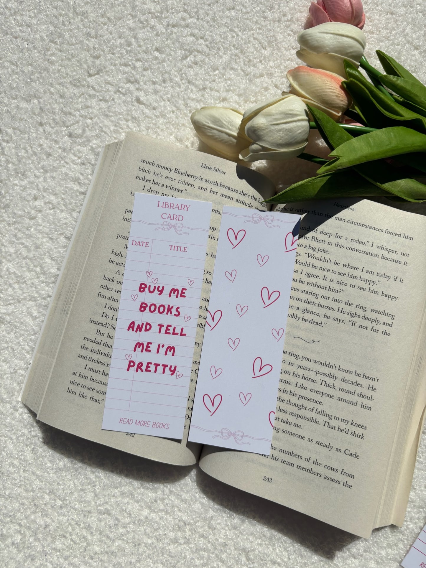 Library Card Bookmark Bundle & Individuals
