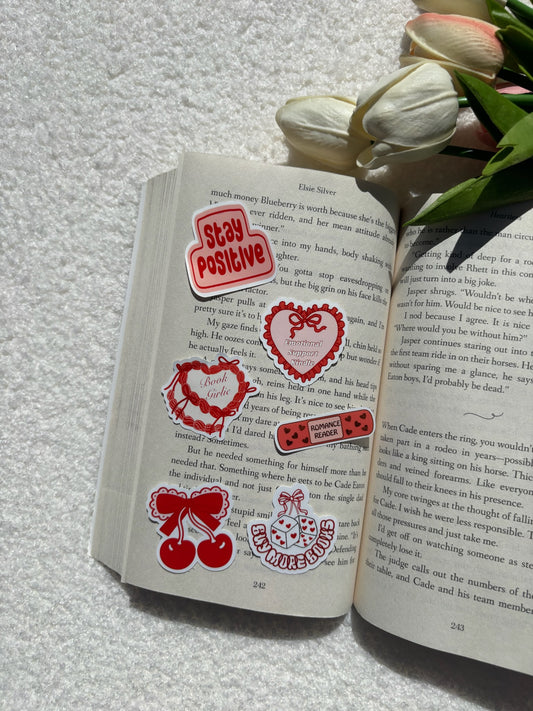 Red Sticker Bundle & Individuals