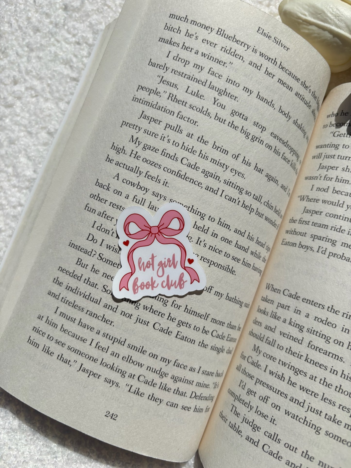 Hot Girl Bookclub Sticker