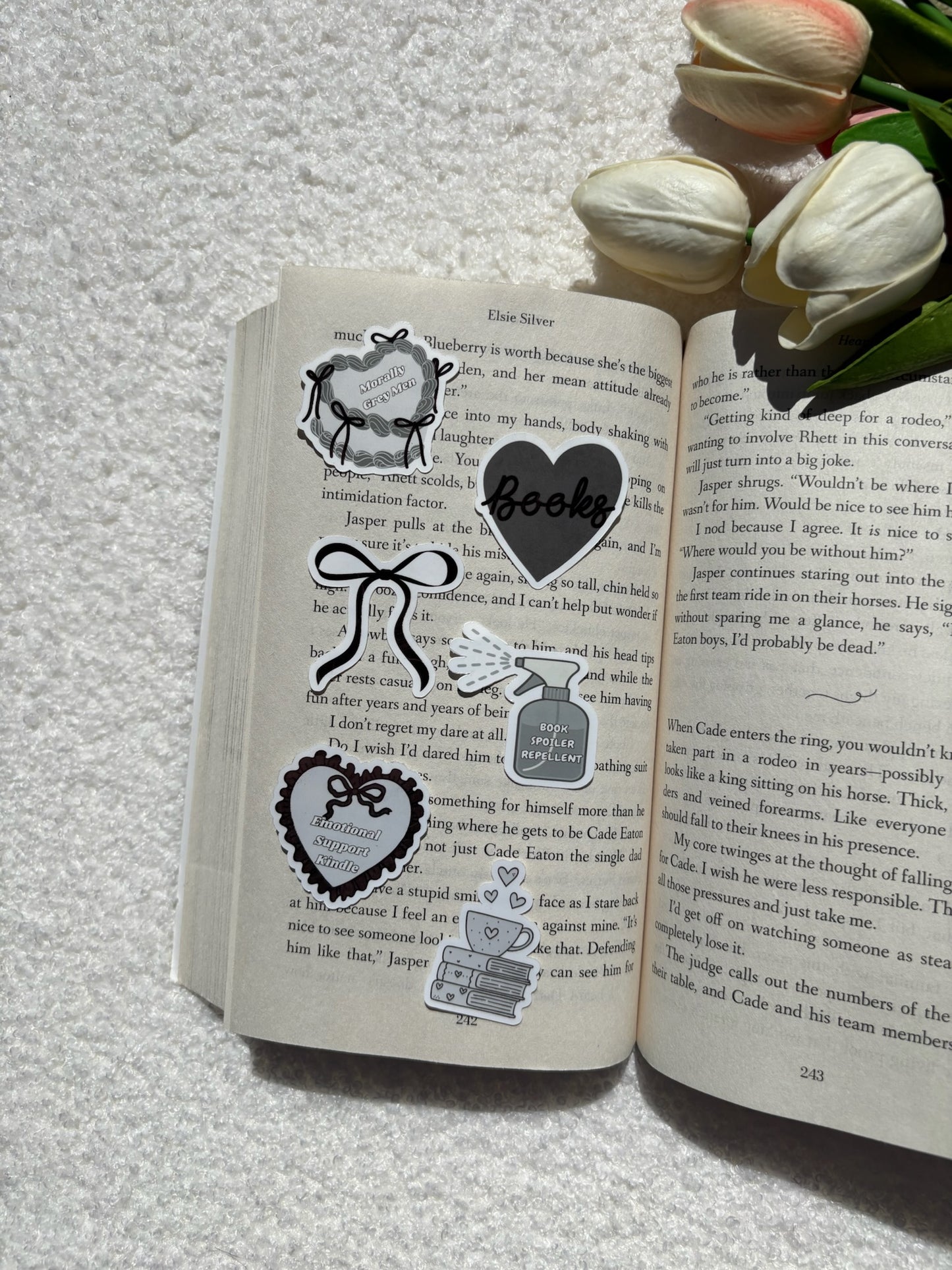 Grey Sticker Bundle & Individuals