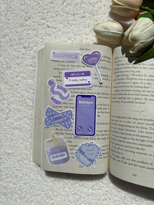 Purple Sticker Bundle & Individuals