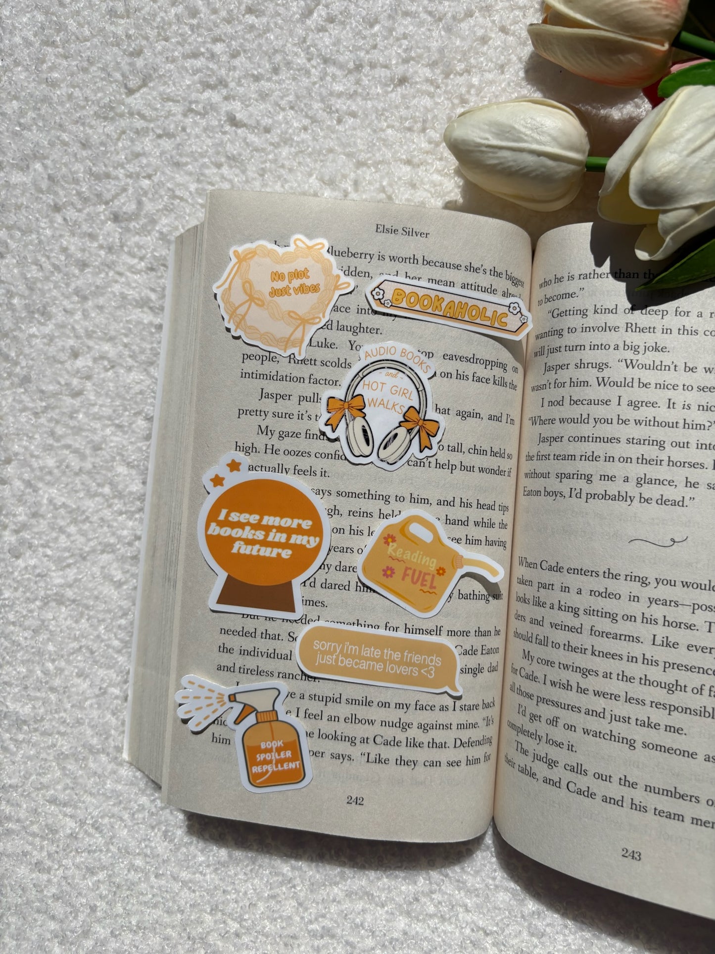 Orange Sticker Bundle & Individuals