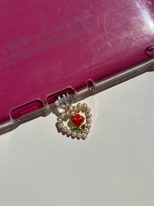 Rose Heart Dustplug