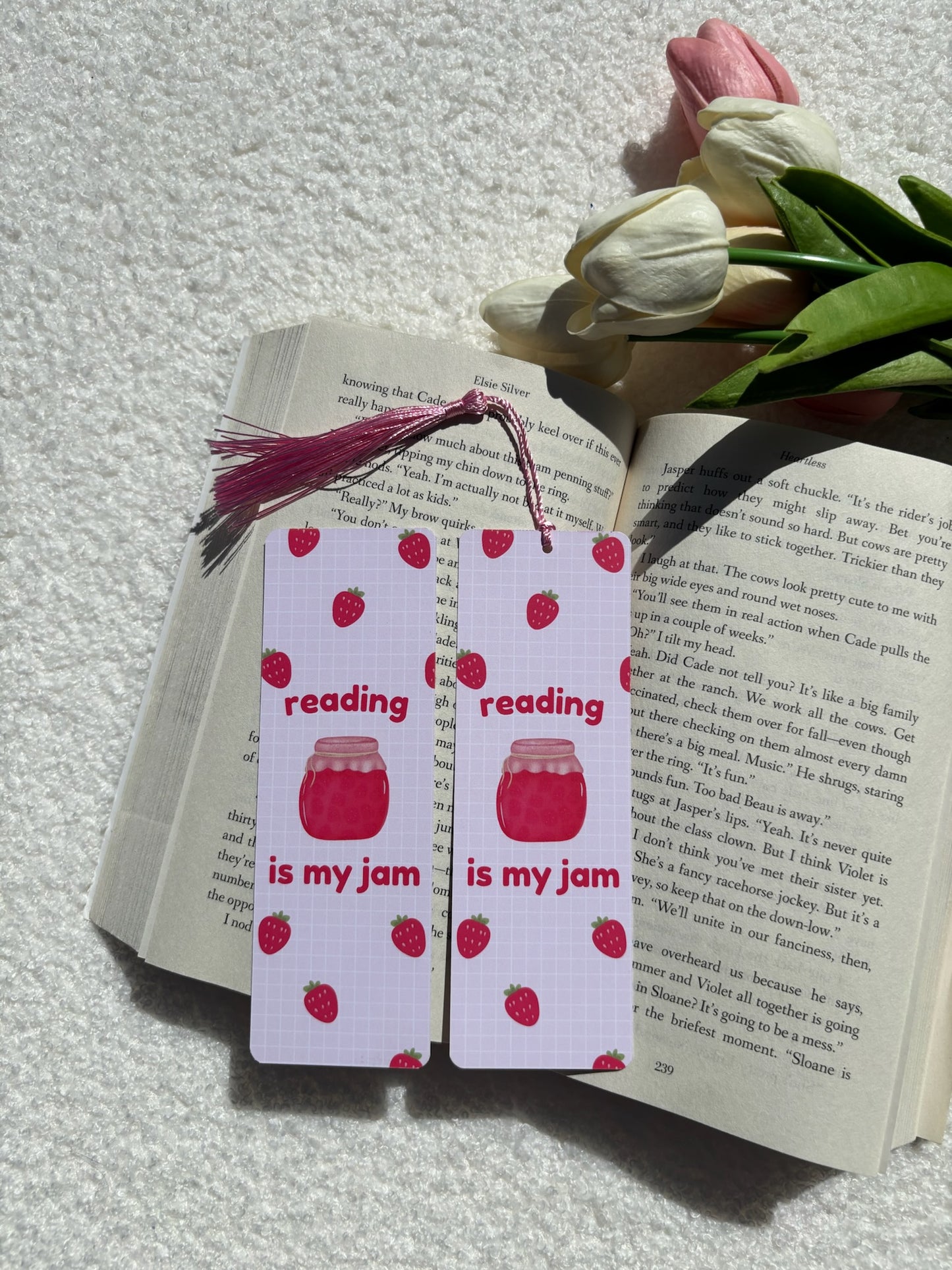 Reading Is My Jam Bookmark