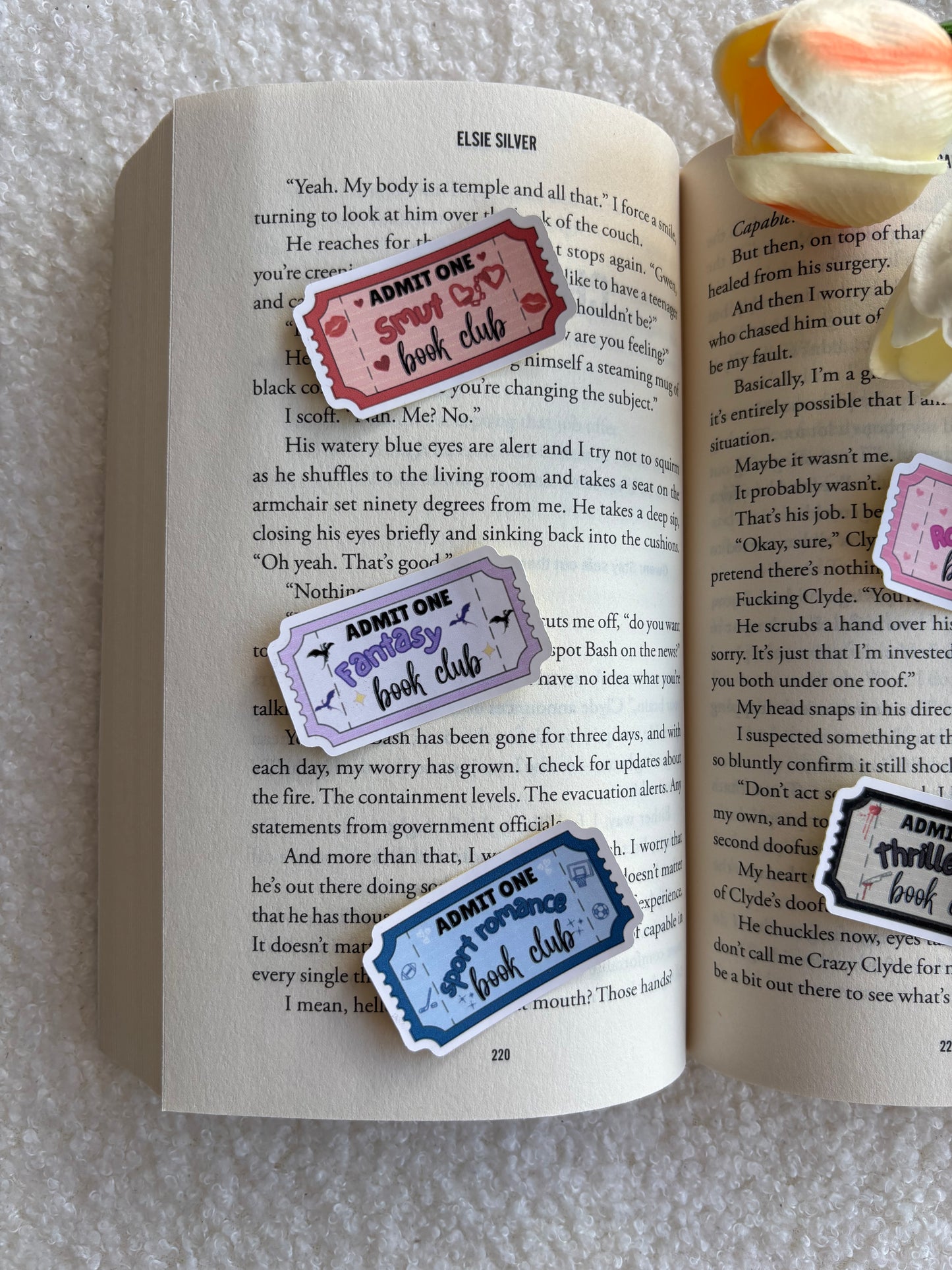 Ticket Stickers Bundle & Individuals